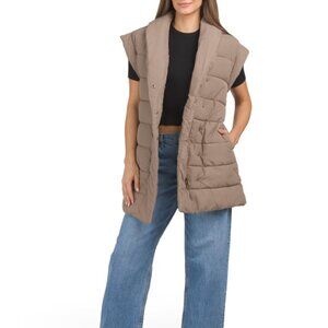 SPLENDID Long Puffer Vest